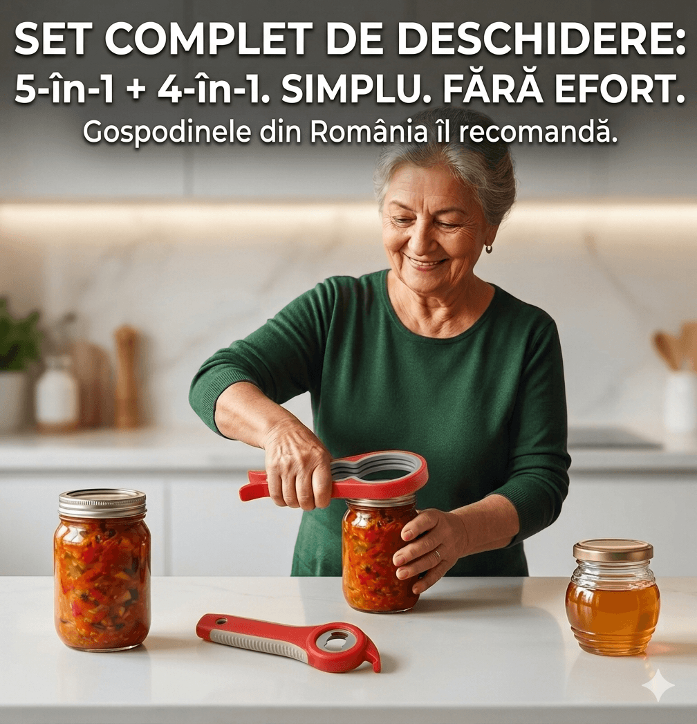 Desfăcător de Borcane Fără Efort